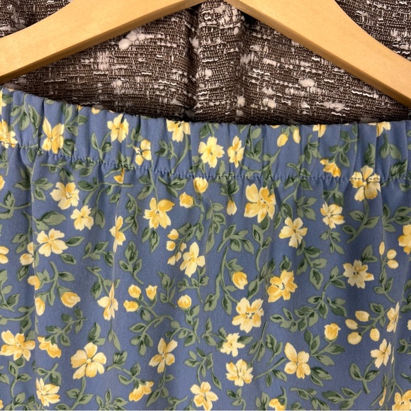 Vintage TOG Shop Floral Button‎ Down Shirt & Skirt Set - Picture 8 of 9